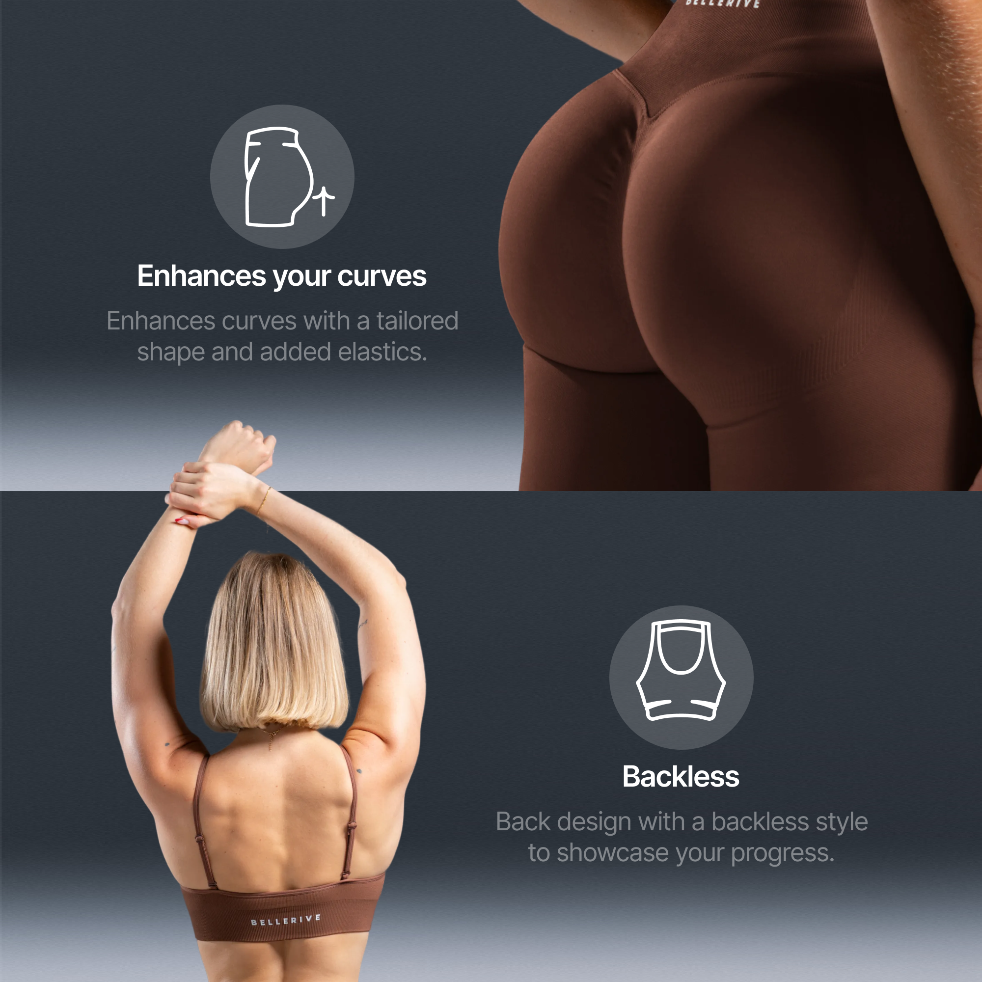 Flat belly set - Cocoa