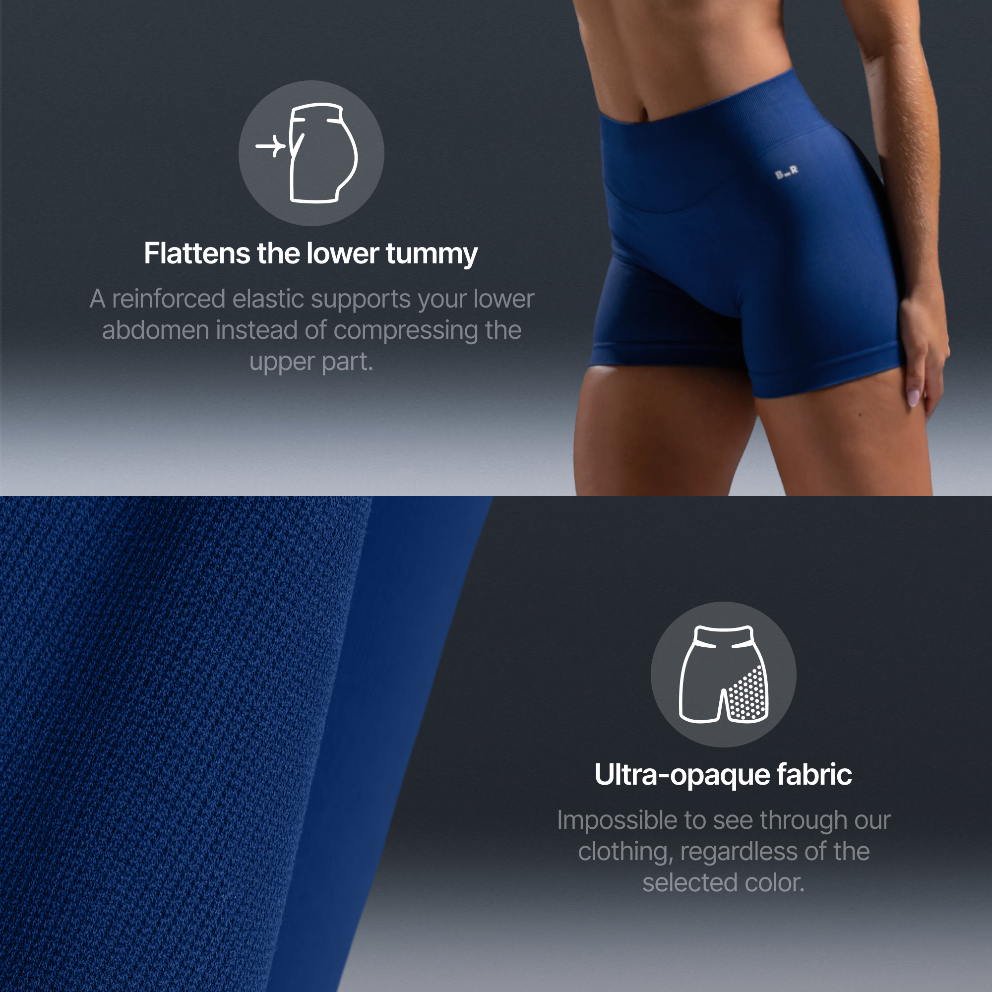 Flat belly set - Blueberry