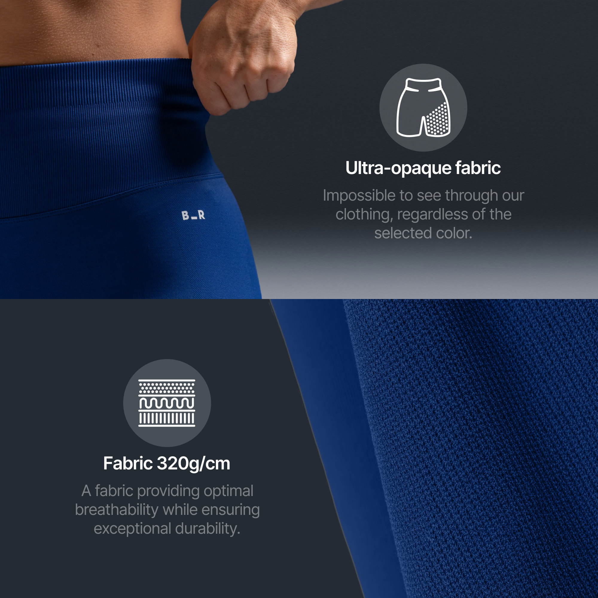 Sculpt Leggings - Blueberry