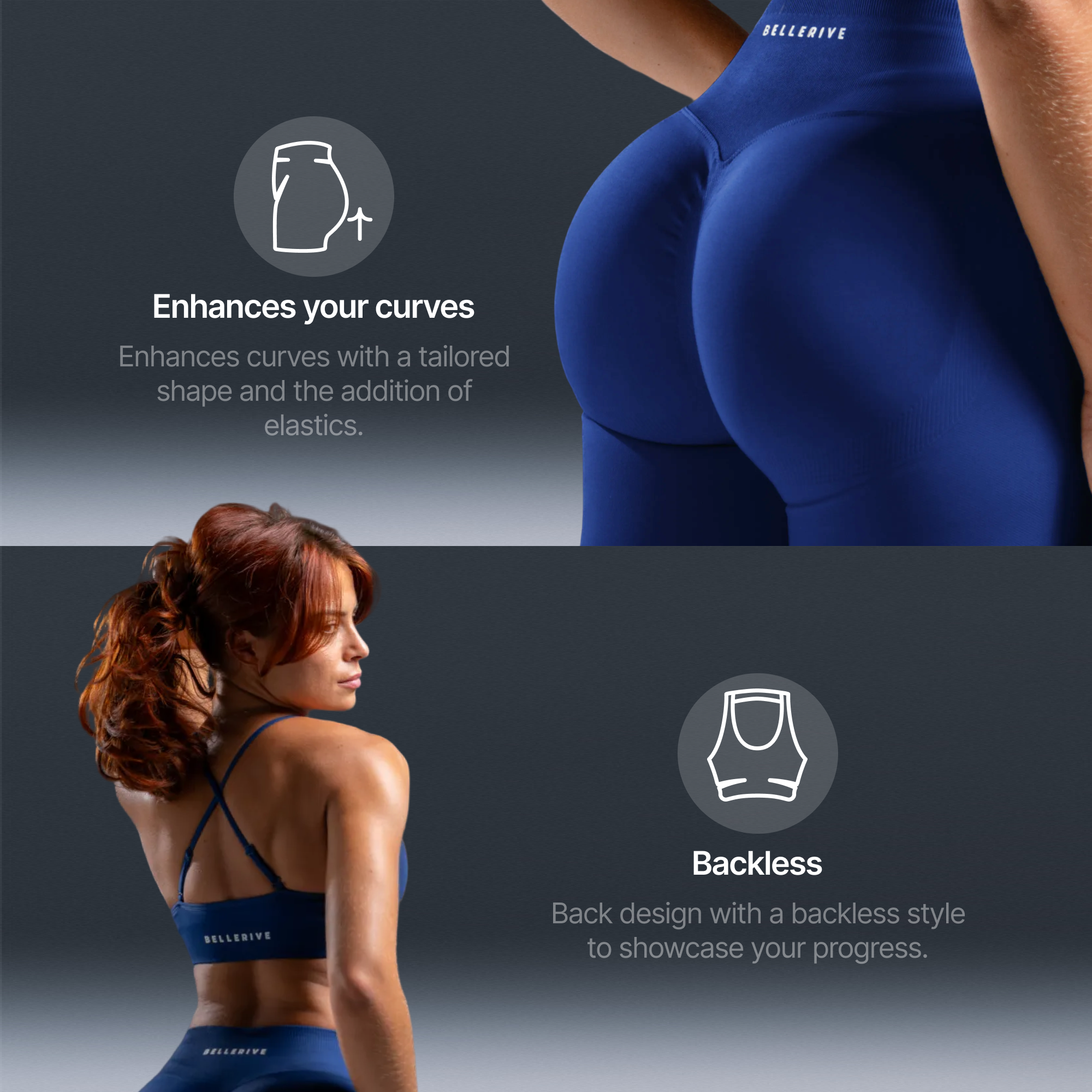 Flat belly set - Blueberry