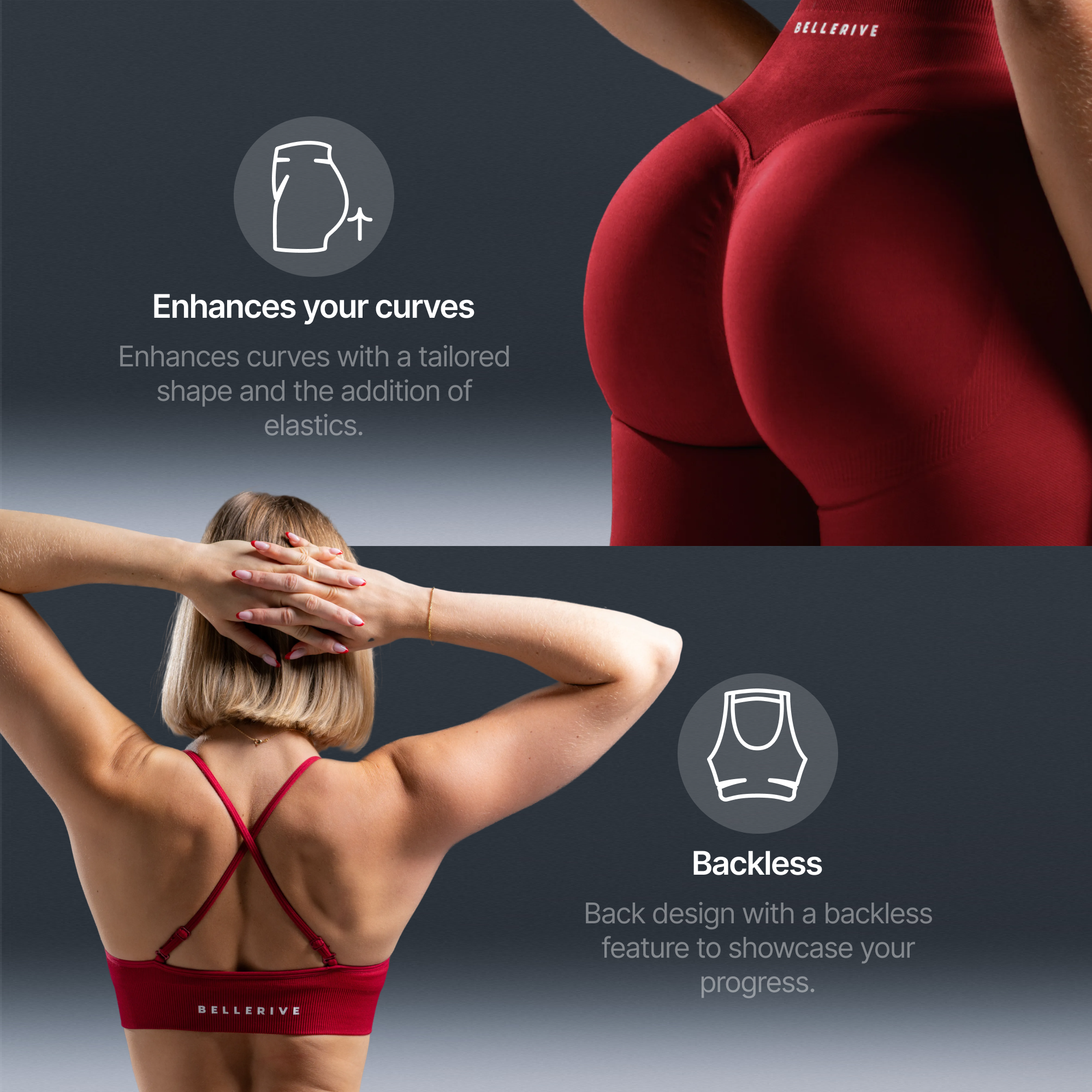 Flat belly set - Cherry