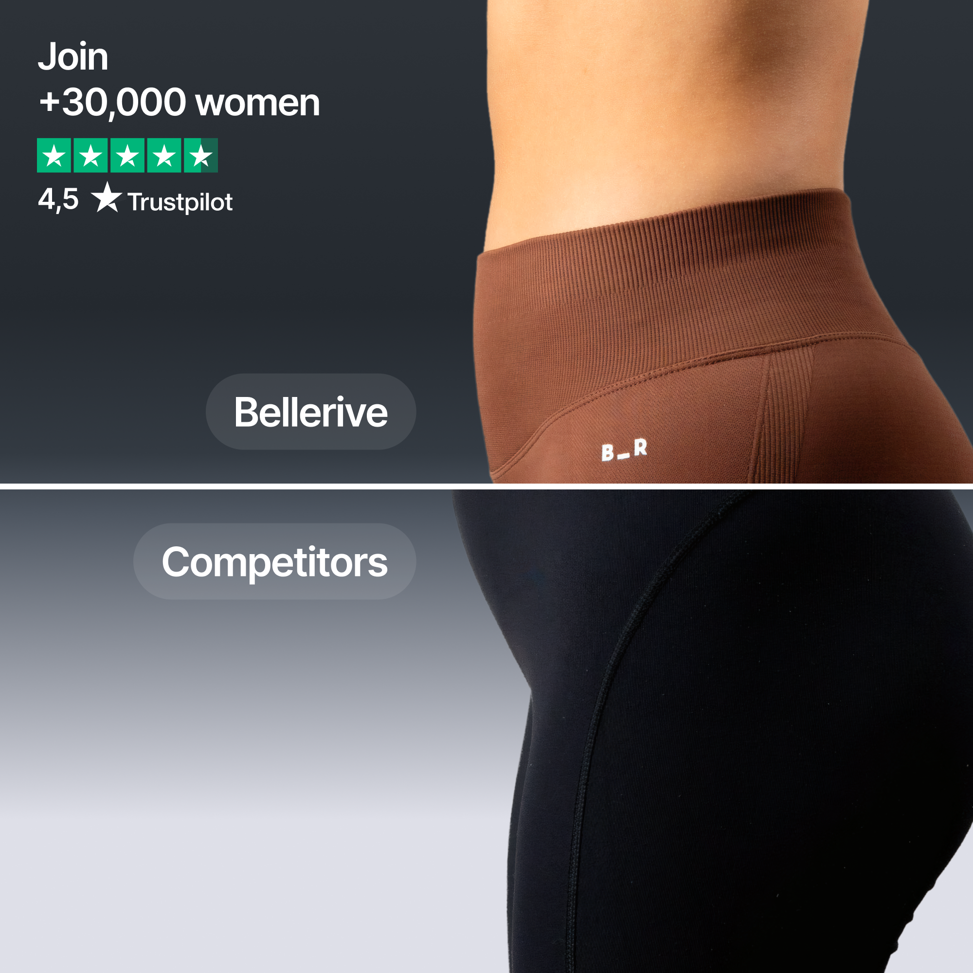 Flat belly set - Cocoa