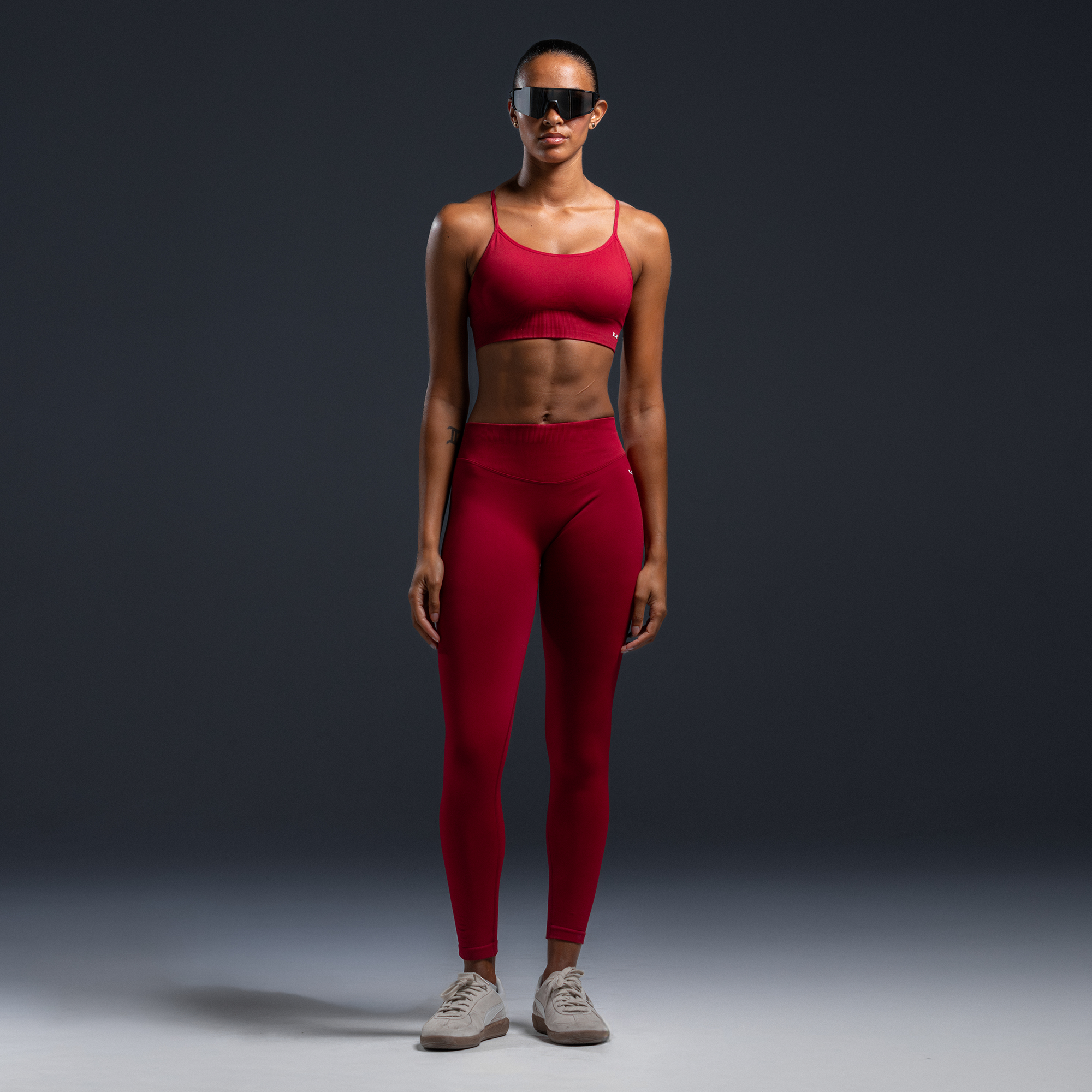 Sculpt Leggings - Cherry