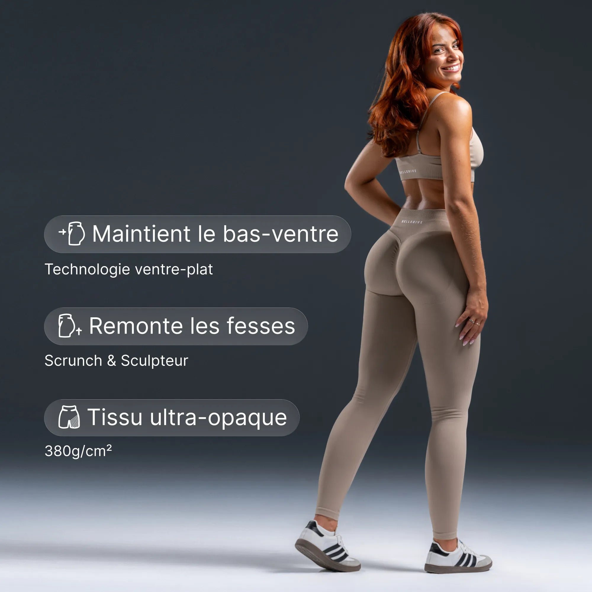 V2 Sculpt Leggings – Latte