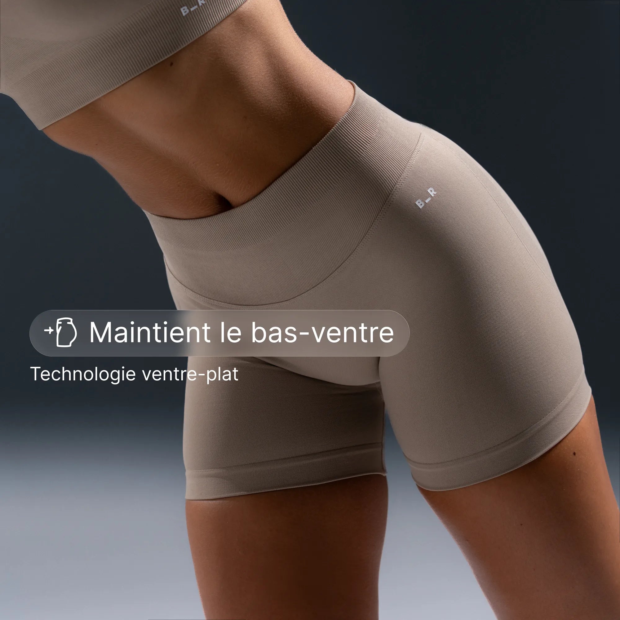 V2 Sculpt Shorts - Latte