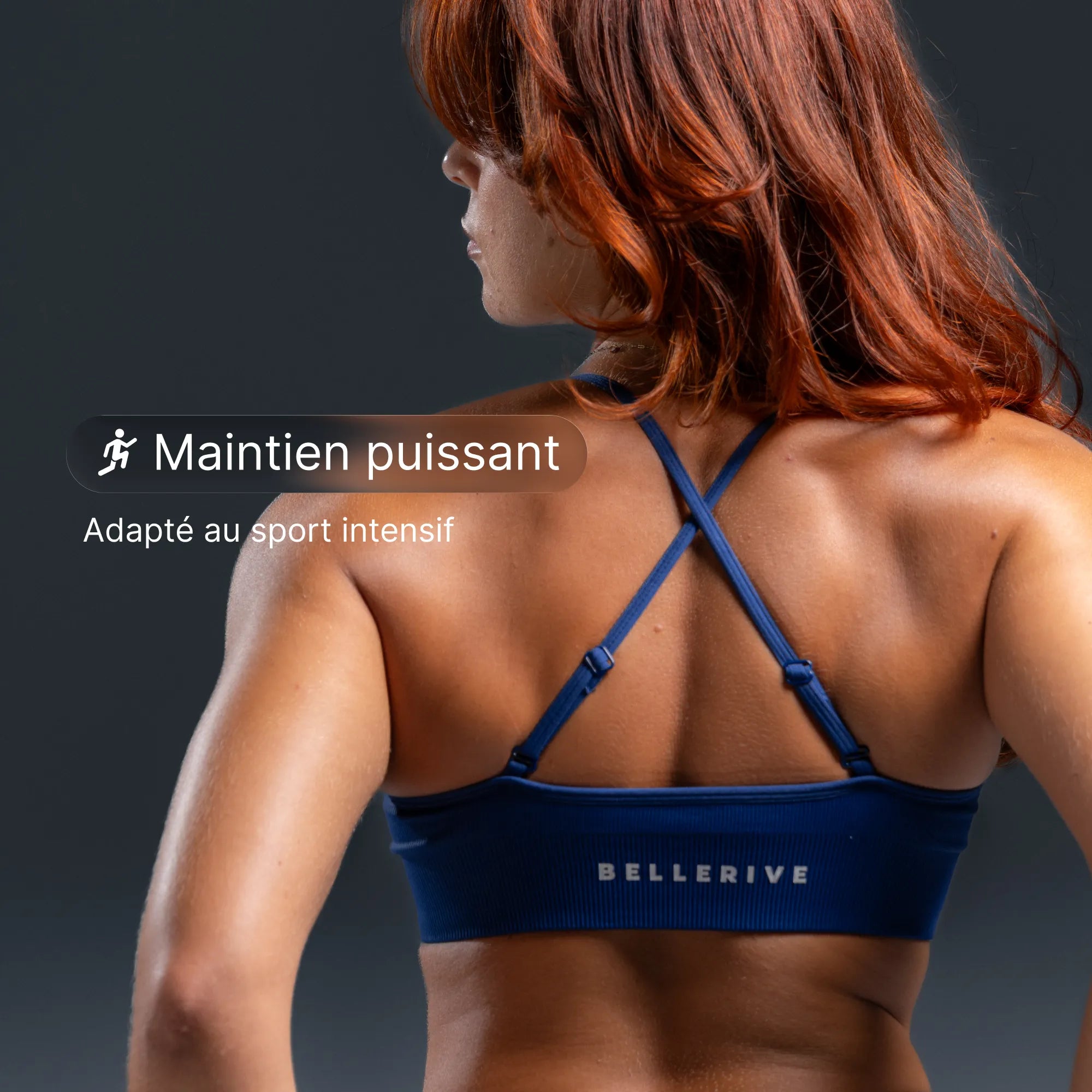 V2 Sports Bra – Blueberry