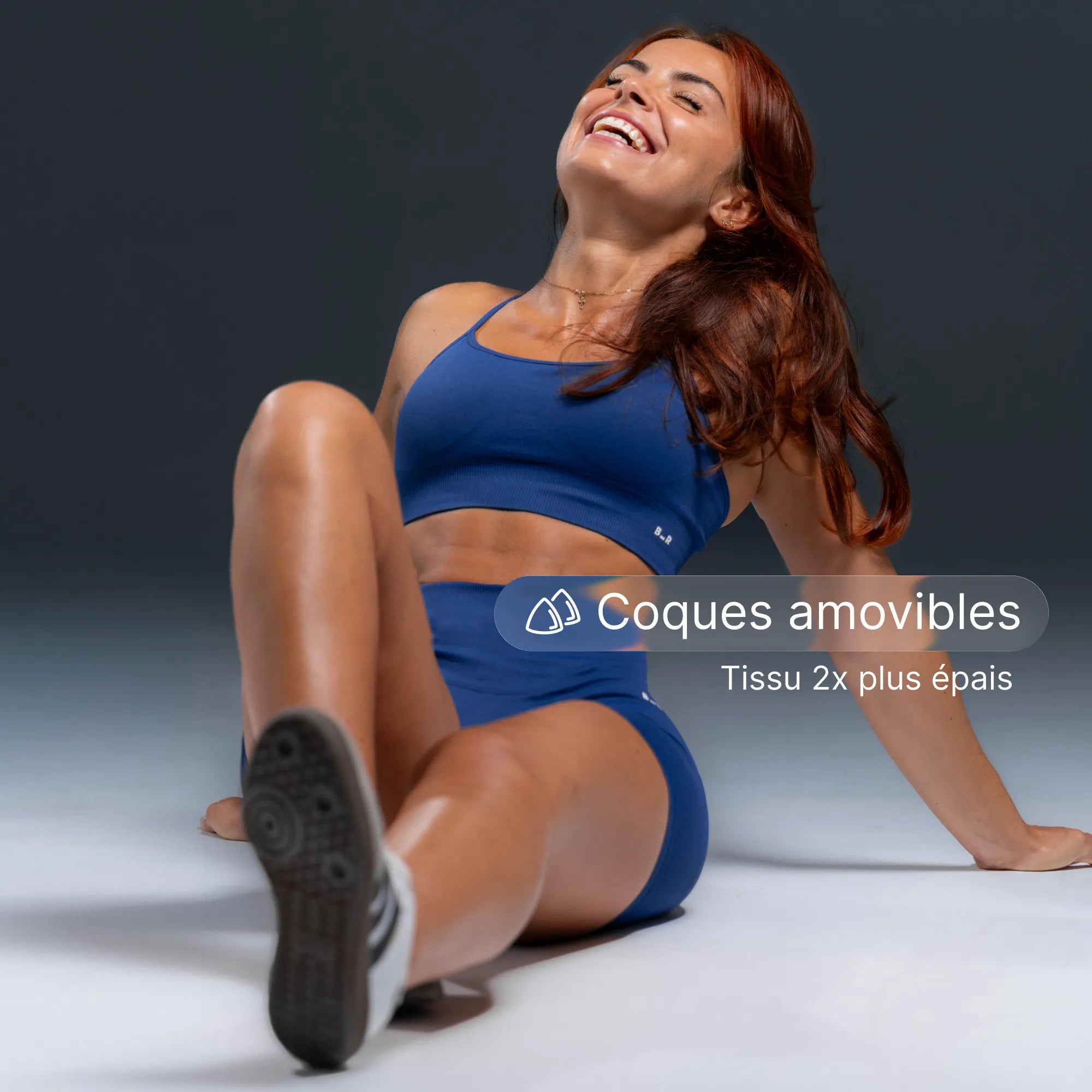 V2 Sports Bra – Blueberry