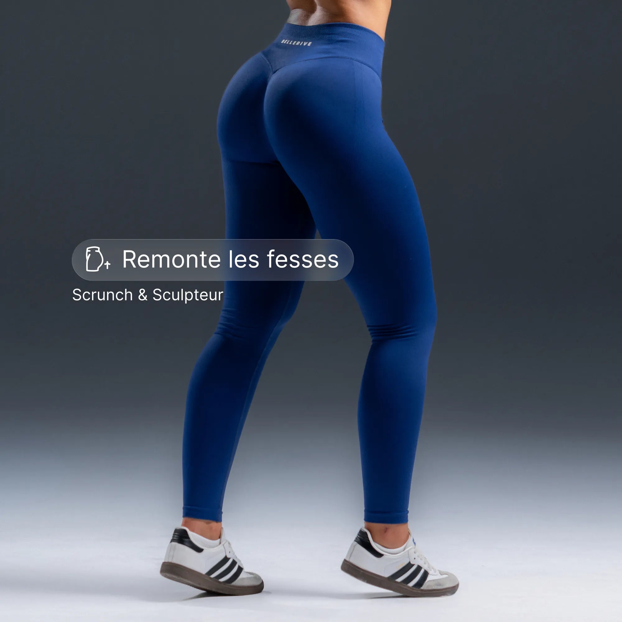 V2 Sculpt Leggings - Blueberry