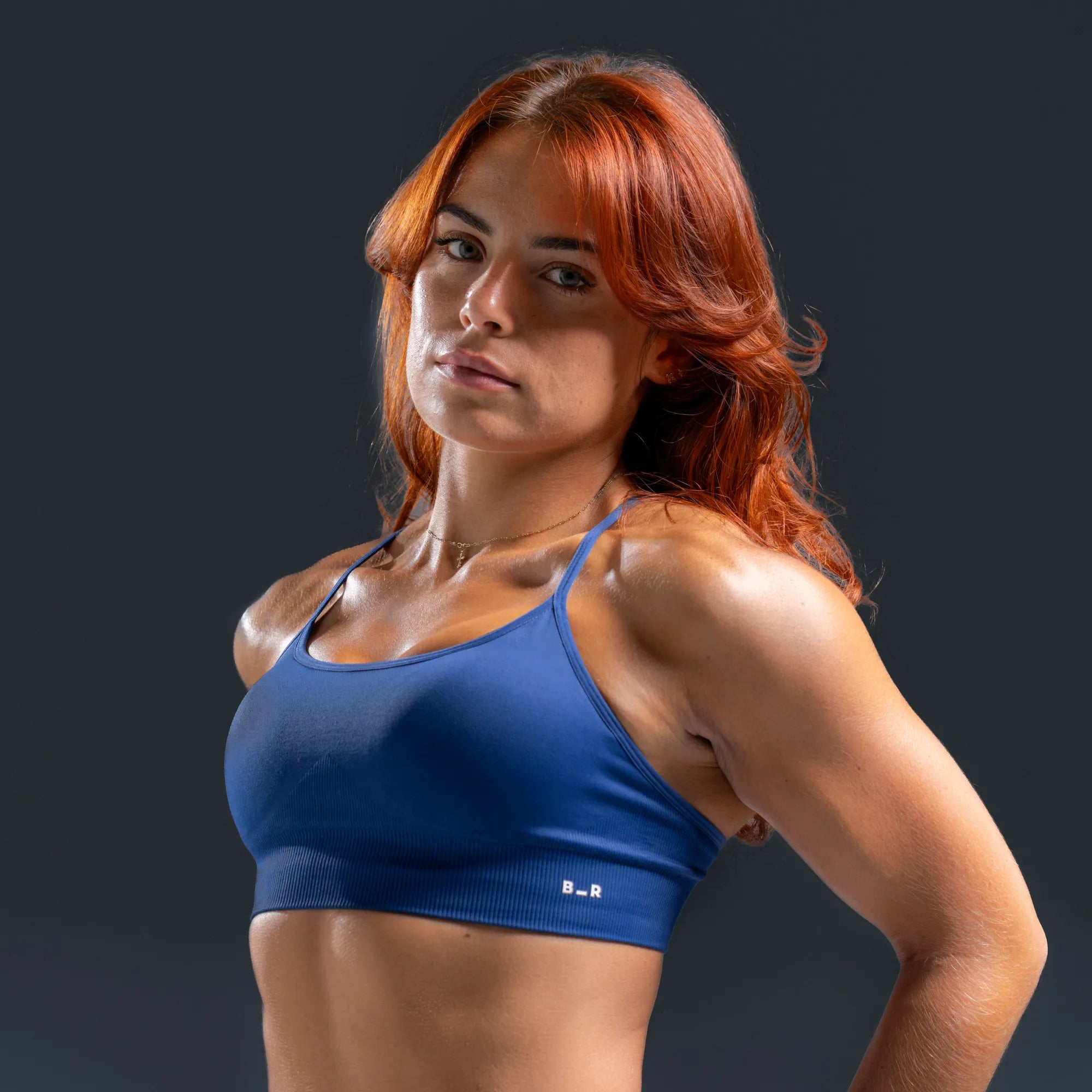 V2 Sports Bra – Blueberry