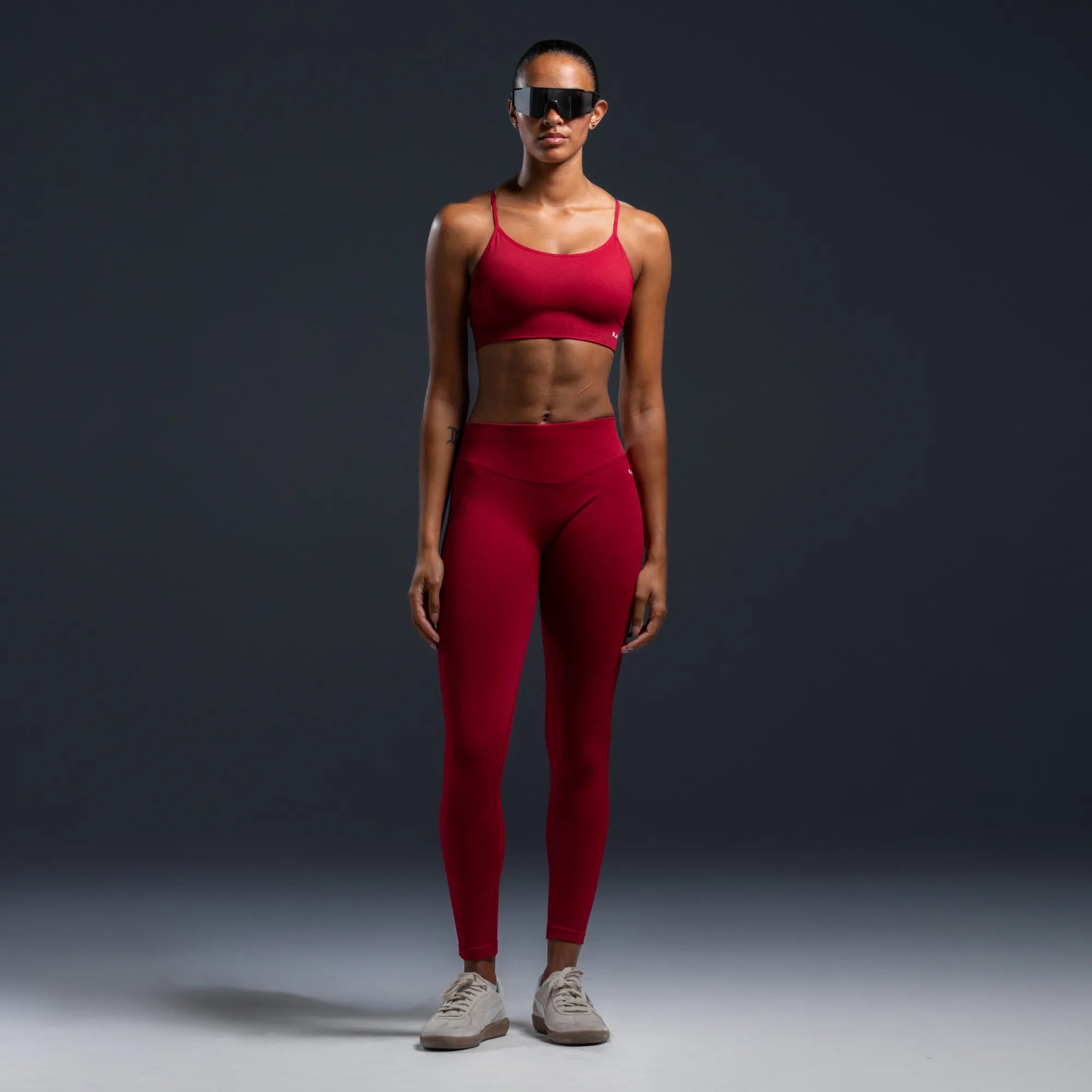 V2 Sculpt Leggings - Cherry