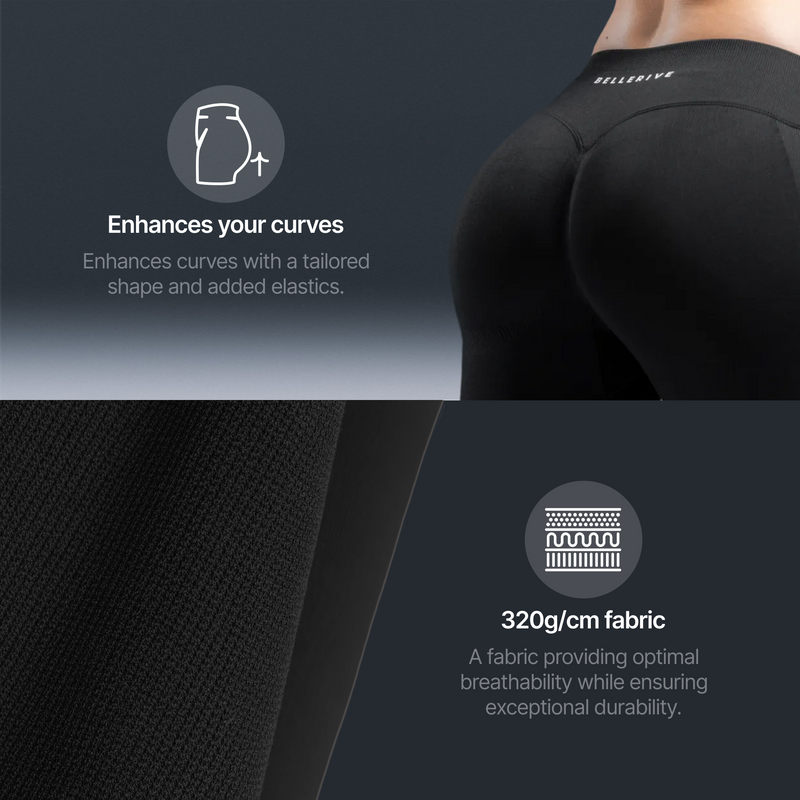 Sculpt Shorts – Charcoal