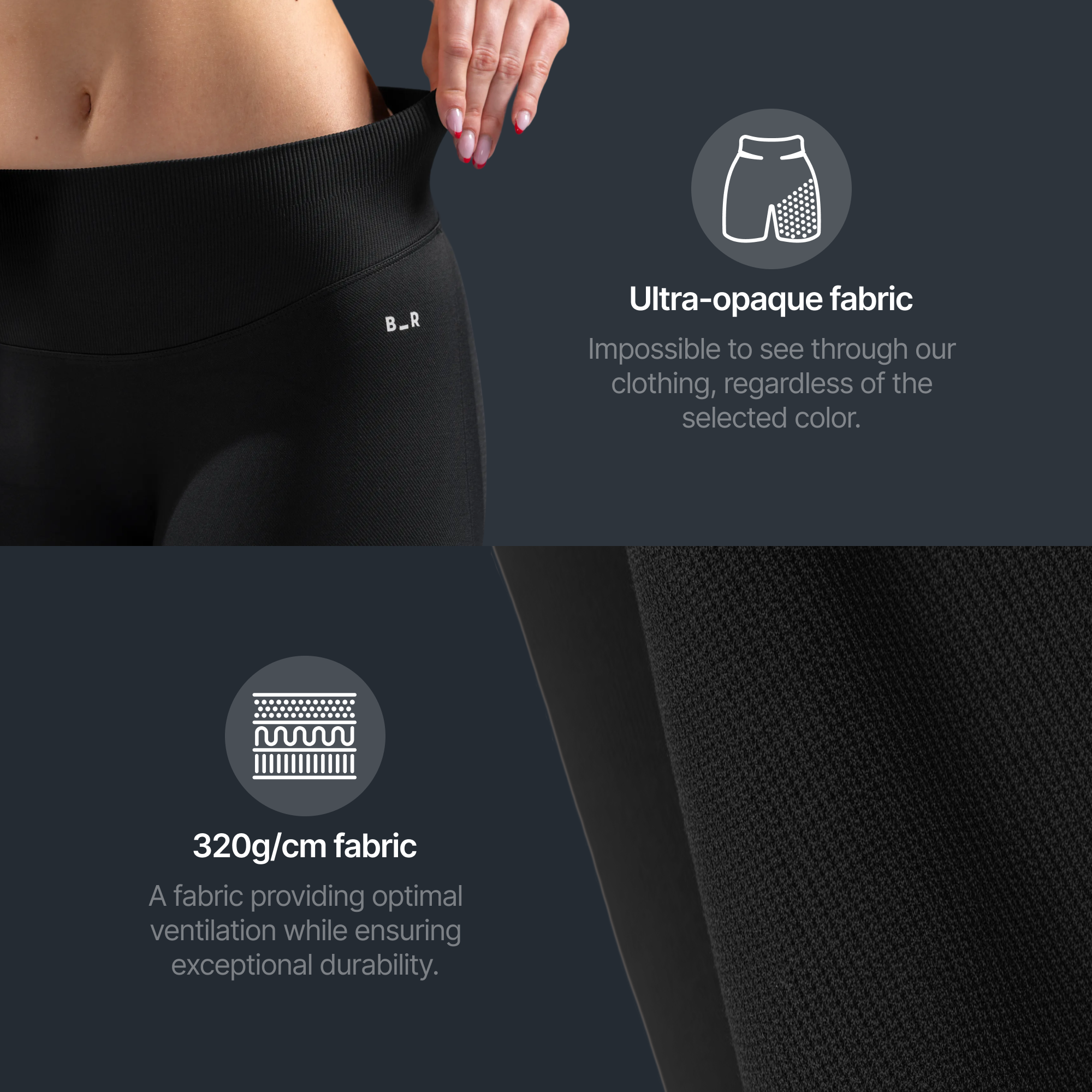 Sculpt Leggings – Charcoal