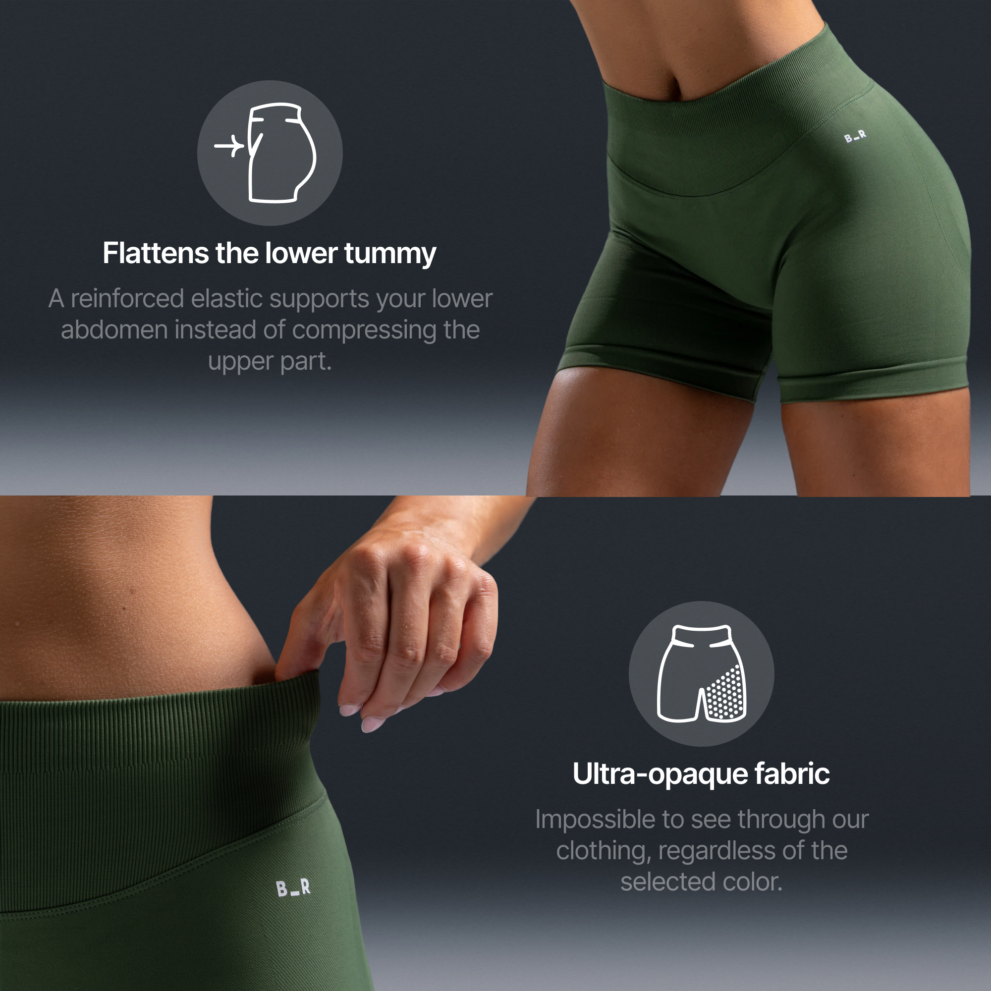 Sculpt Shorts - Matcha