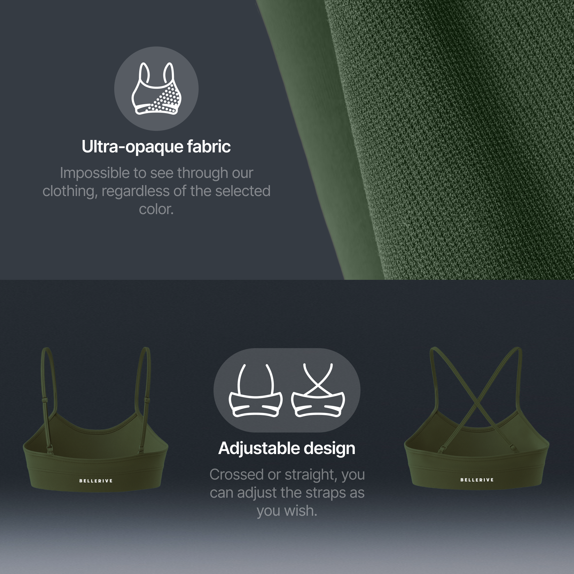 Sports Bra – Matcha