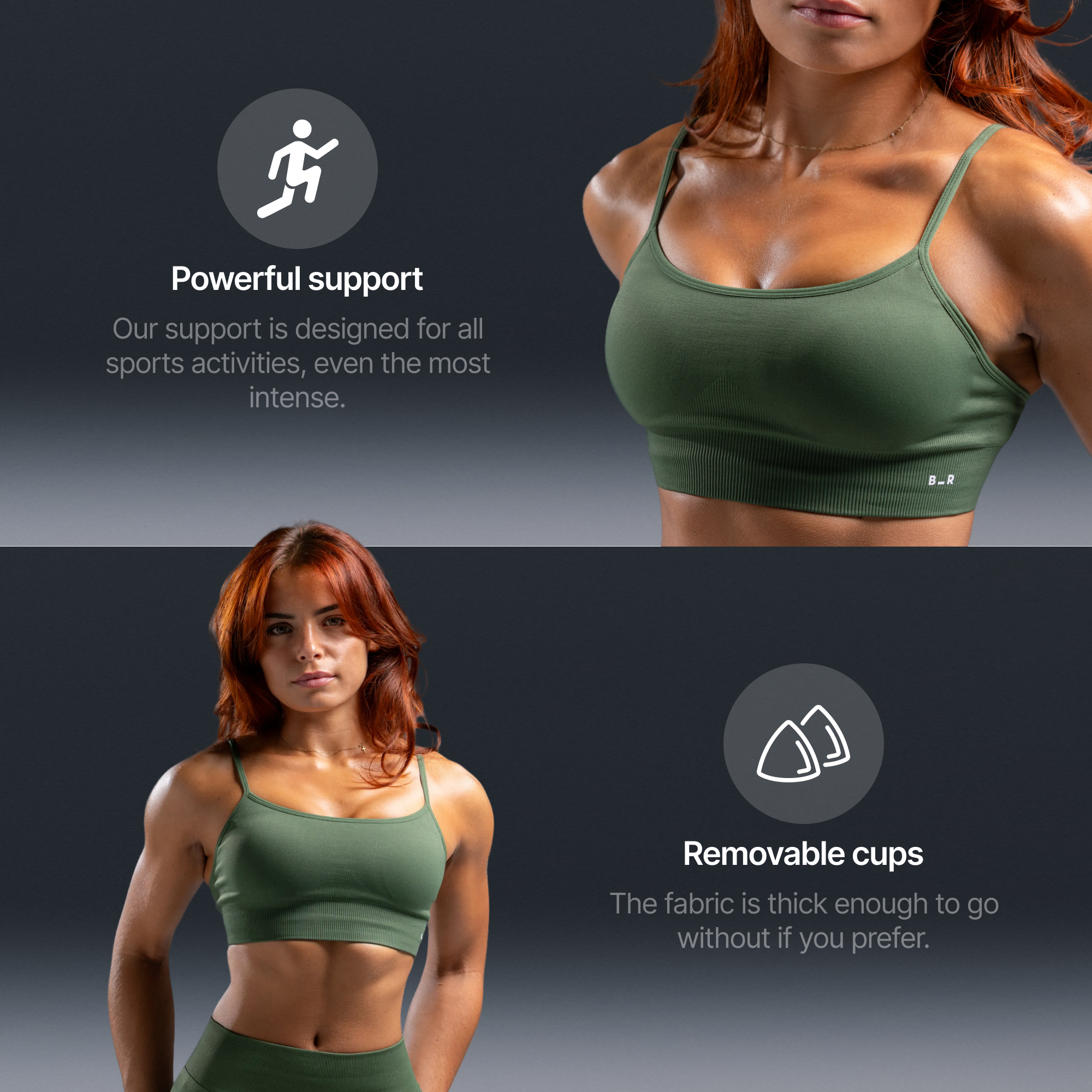 Sports Bra – Matcha