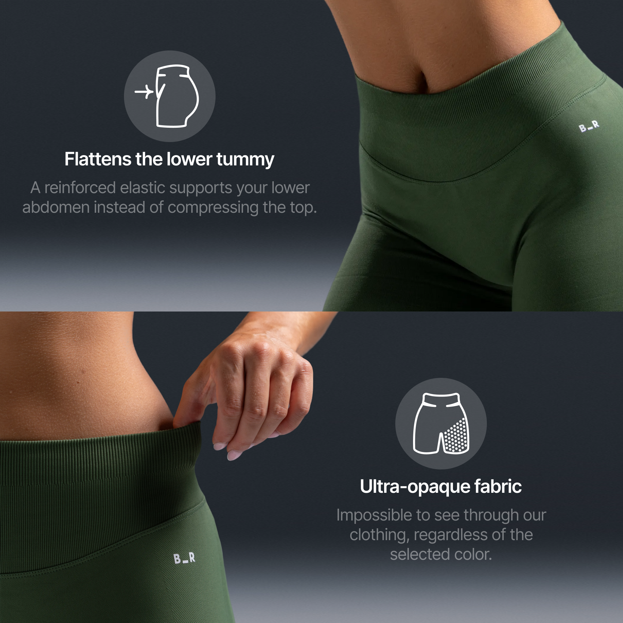 Sculpt Leggings - Matcha