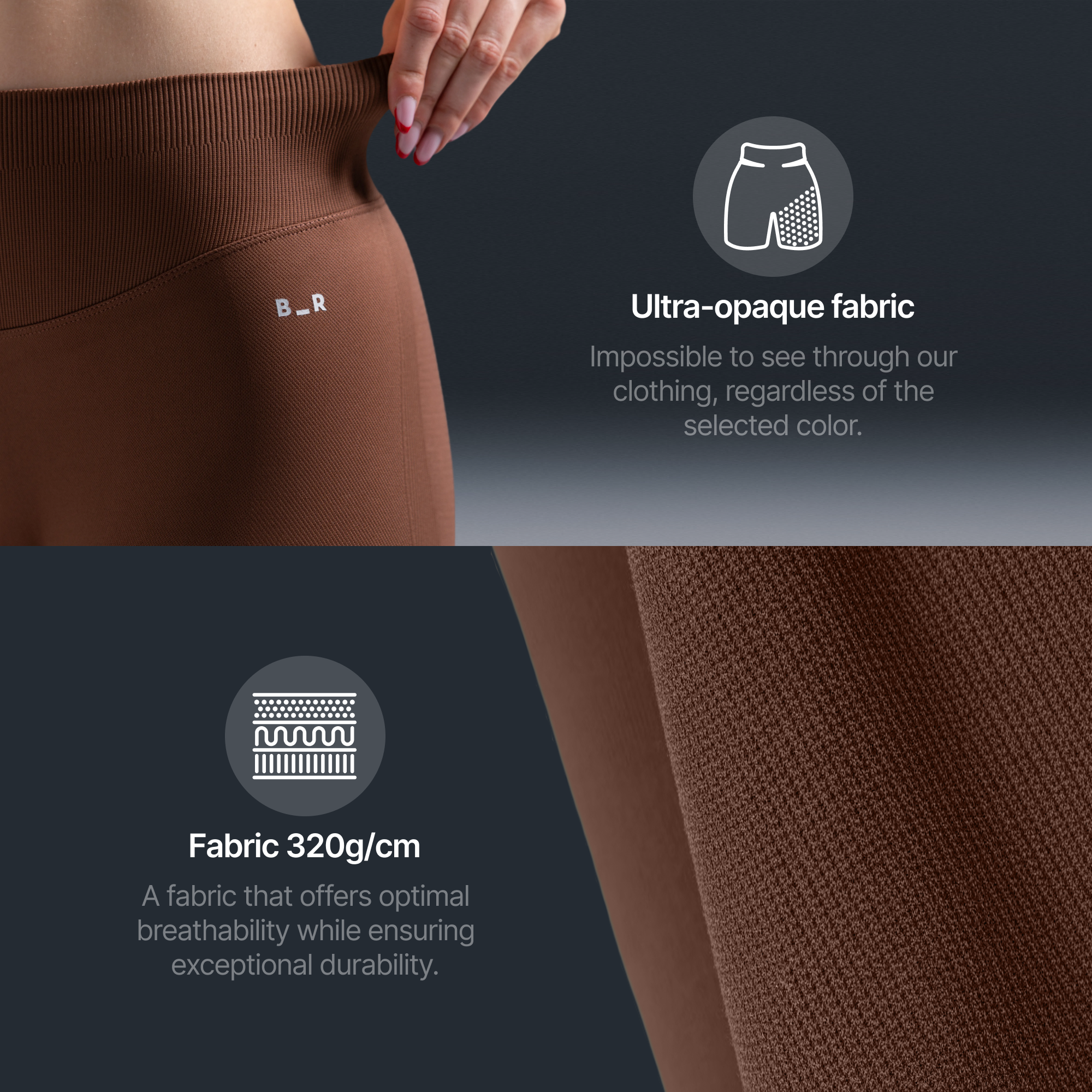 Sculpt Leggings – Cocoa