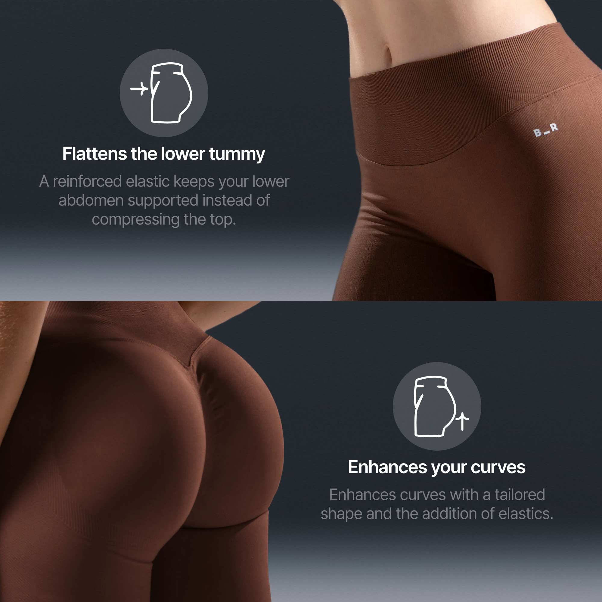Sculpt Leggings – Cocoa