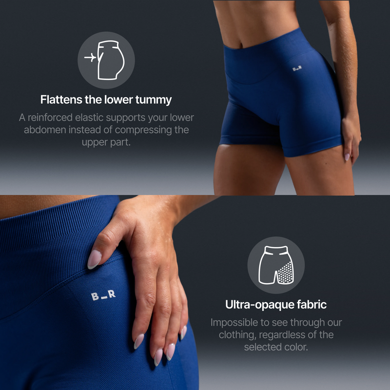 Sculpt Shorts – Blueberry