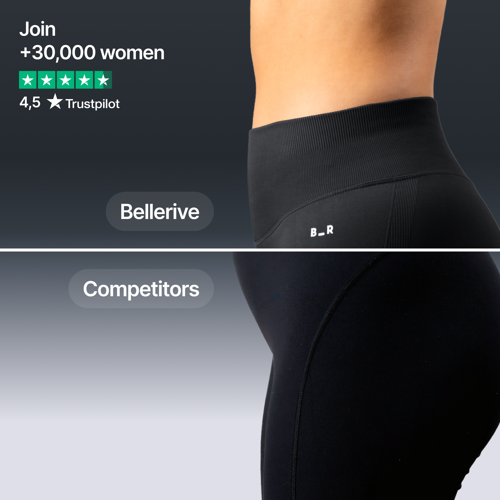 Sculpt Leggings – Charcoal