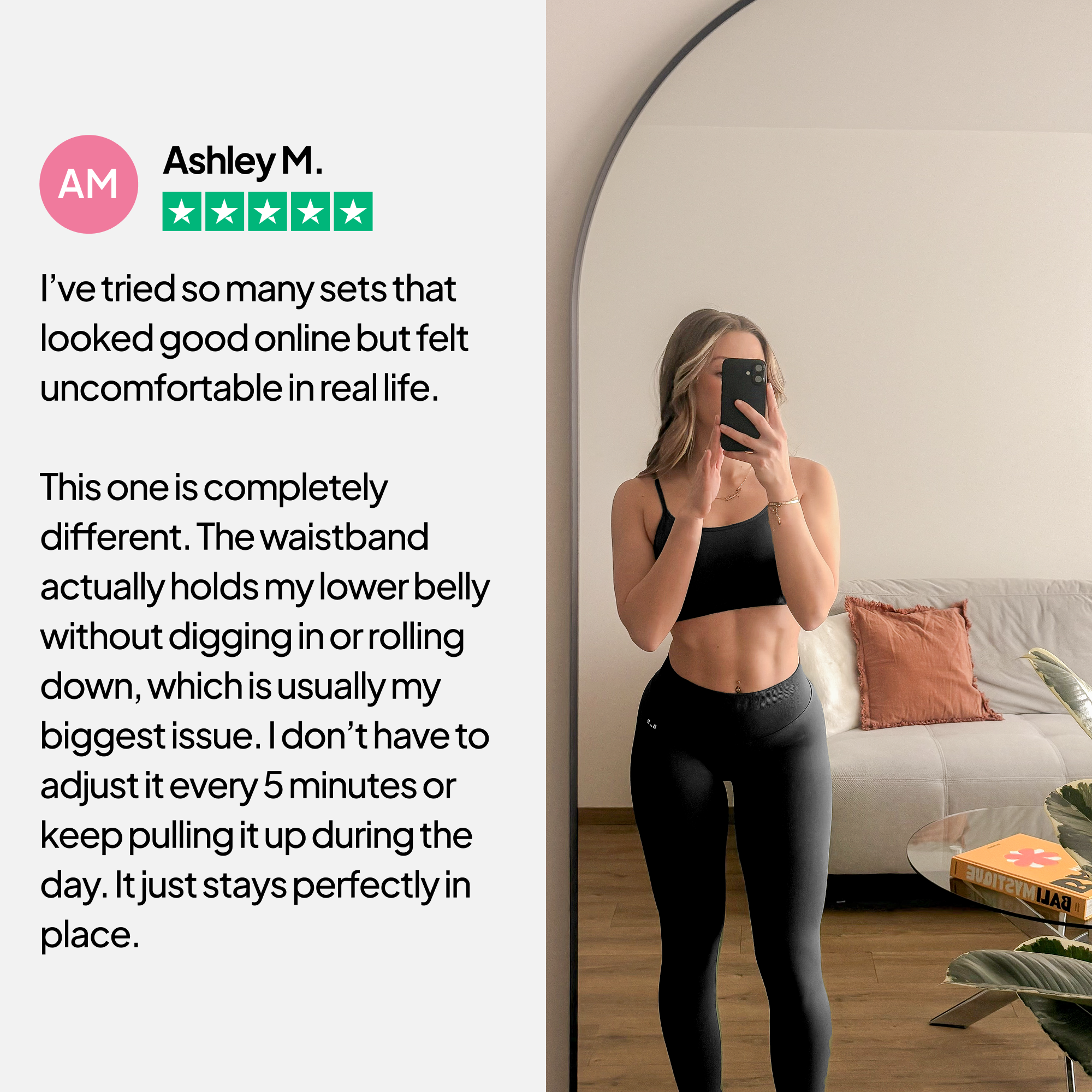 Sculpt Leggings – Charcoal