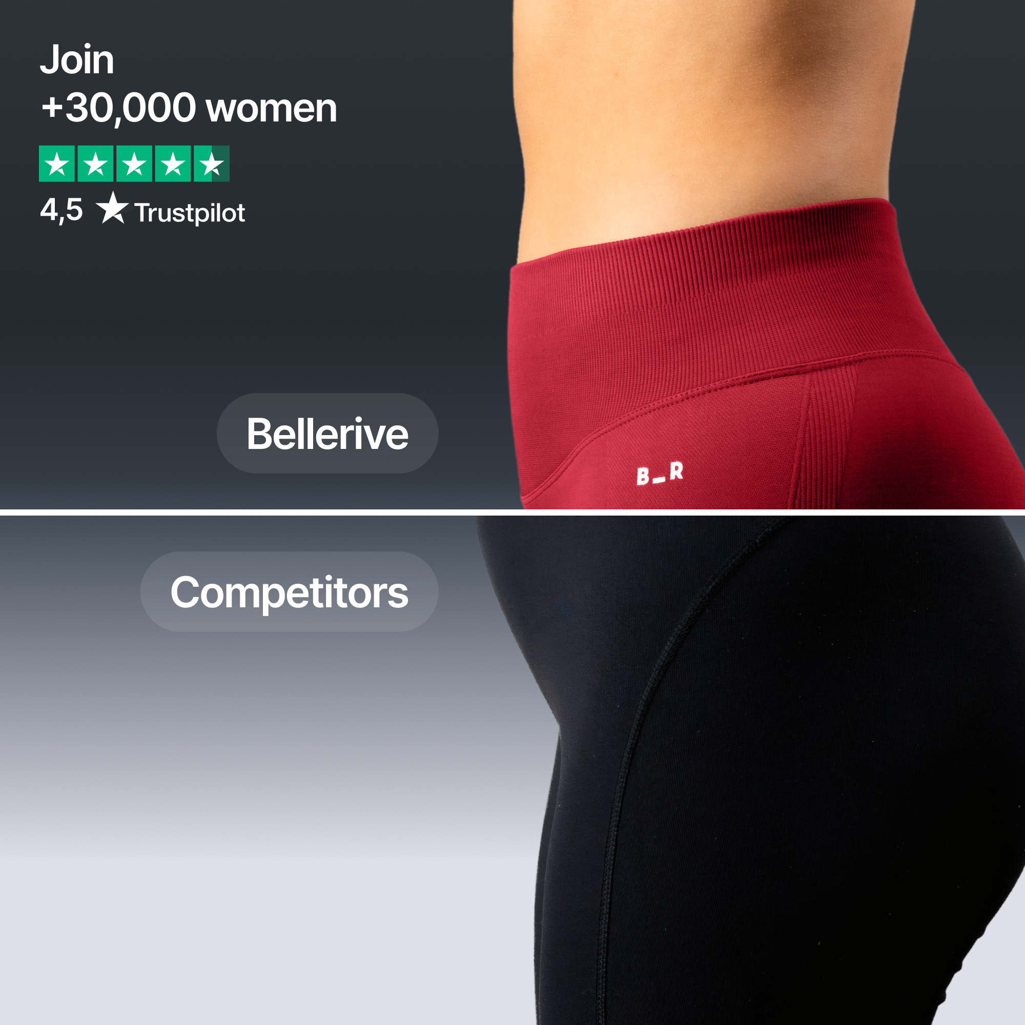 Flat belly set - Cherry