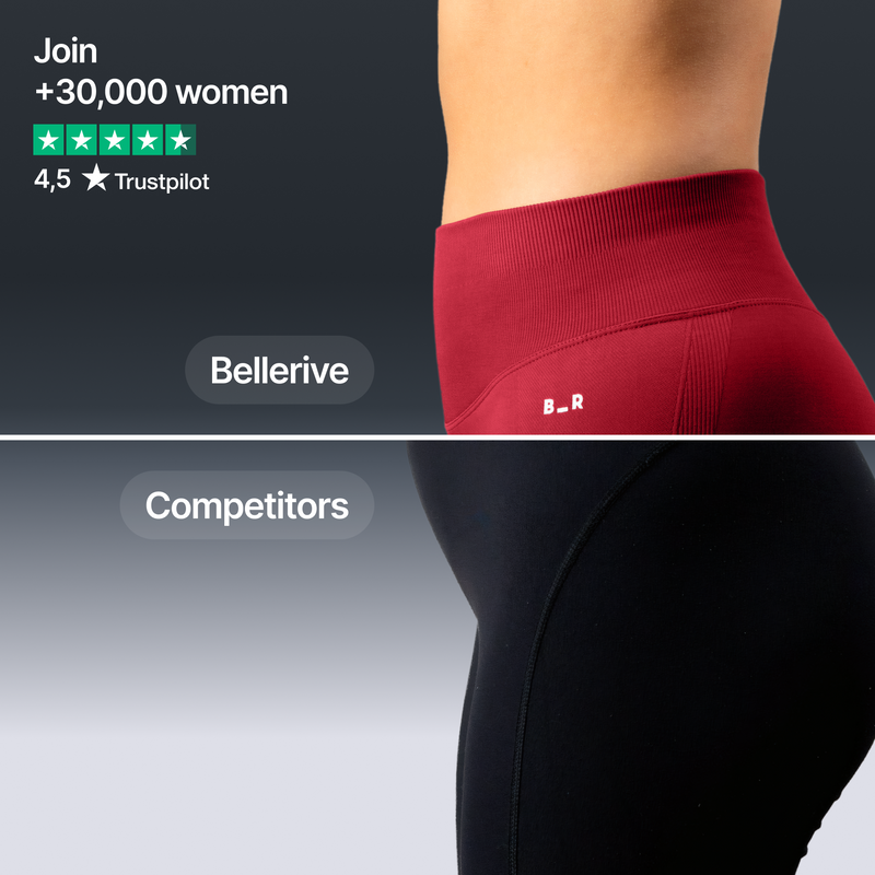 Sculpt Leggings - Cherry