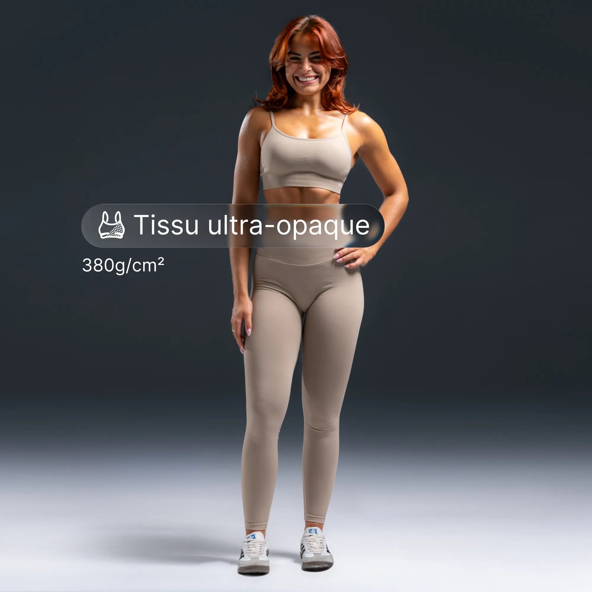 V2 Sports Bra – Latte