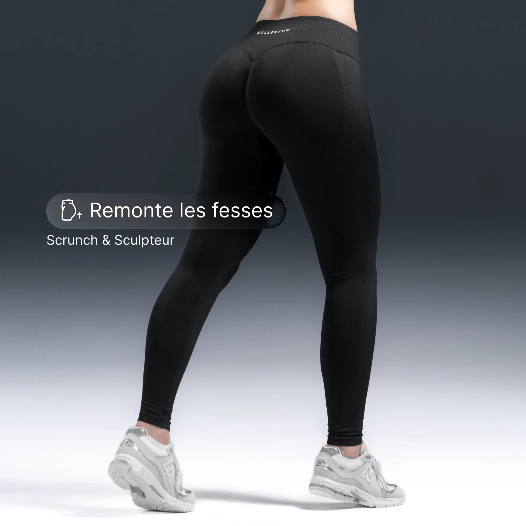 V2 Sculpt Leggings – Charcoal