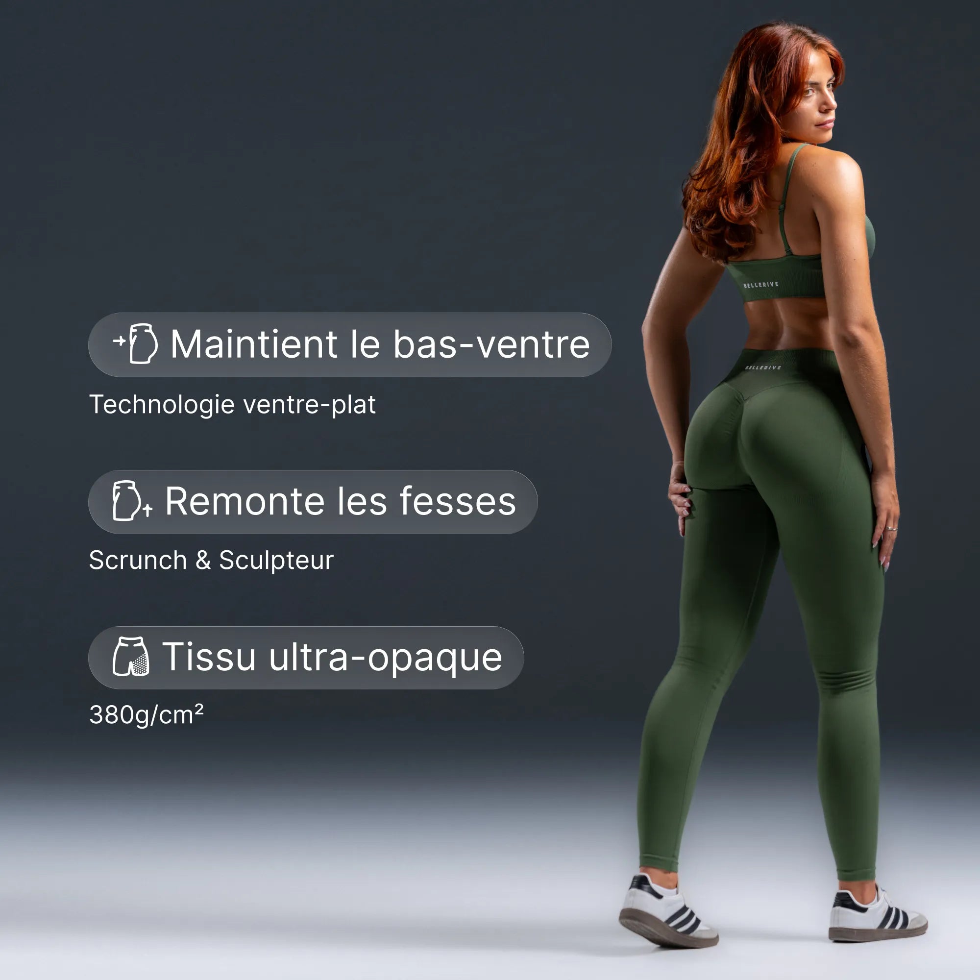V2 Sculpt Leggings - Matcha