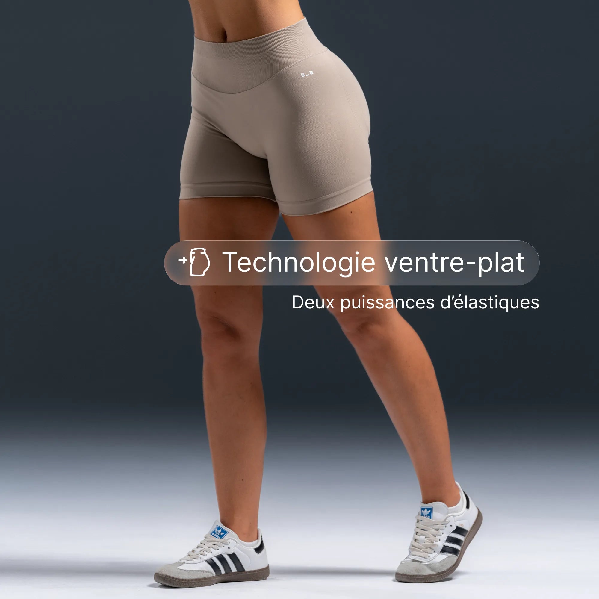 V2 Sculpt Shorts - Latte