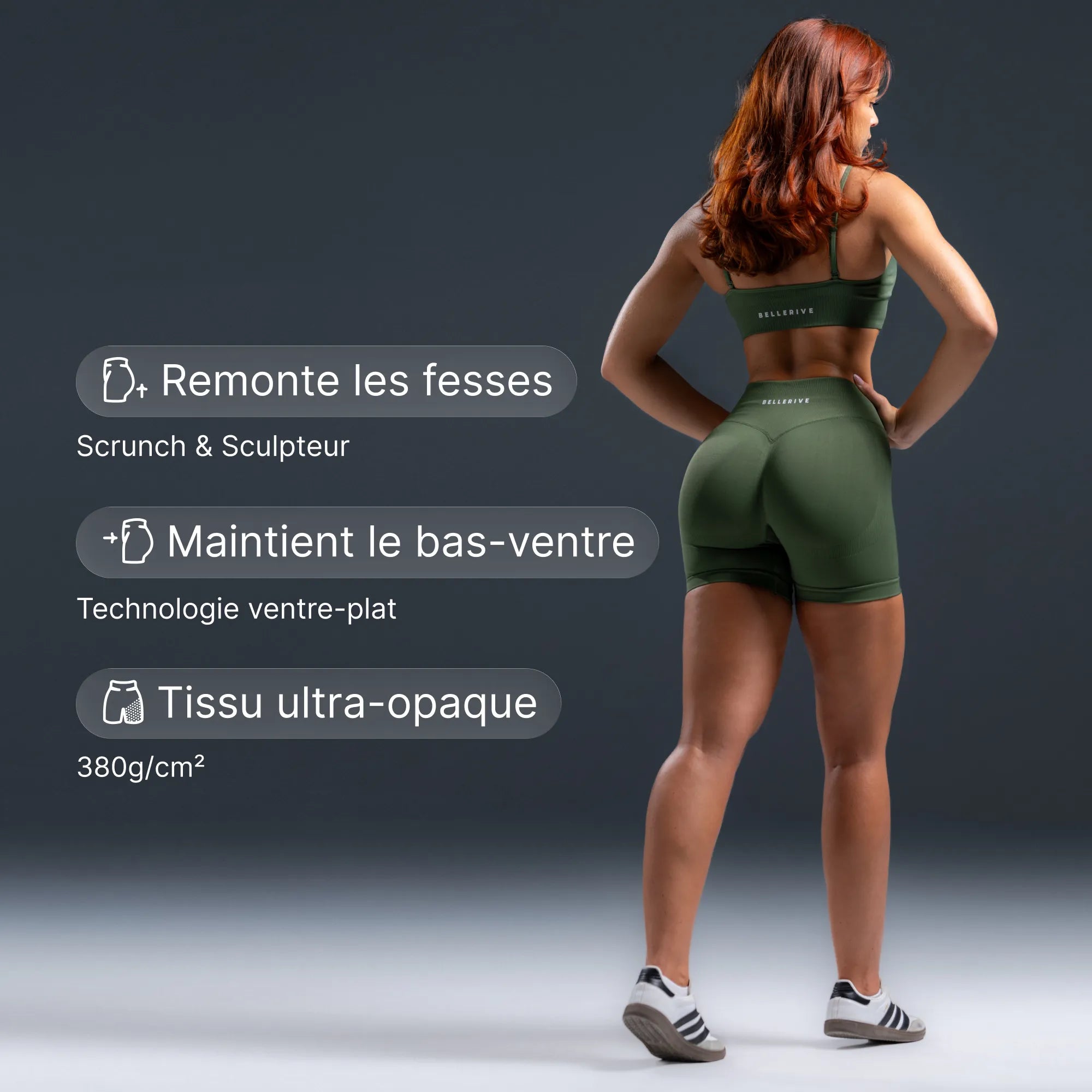 V2 Sculpt Shorts - Matcha