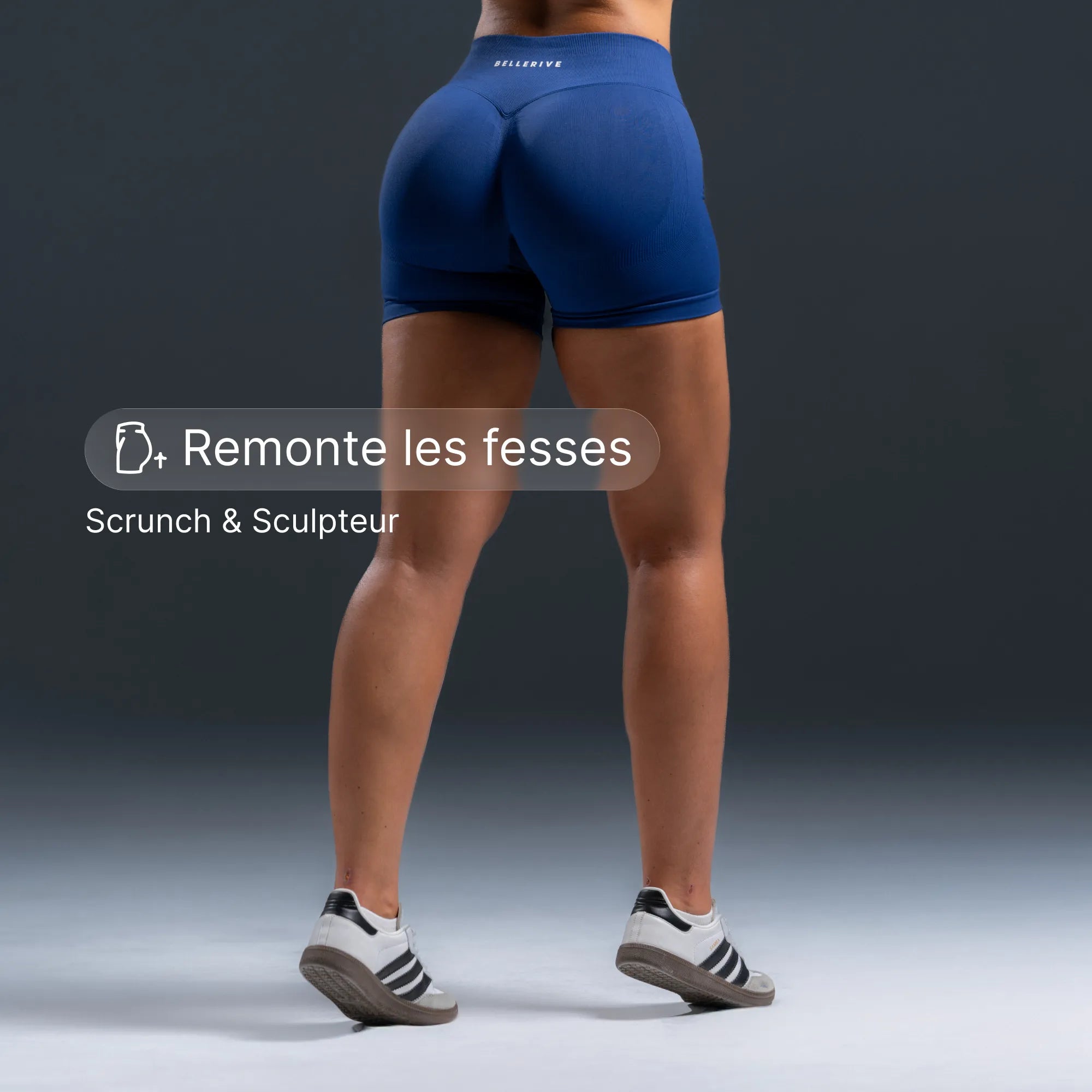 V2 Sculpt Shorts – Blueberry
