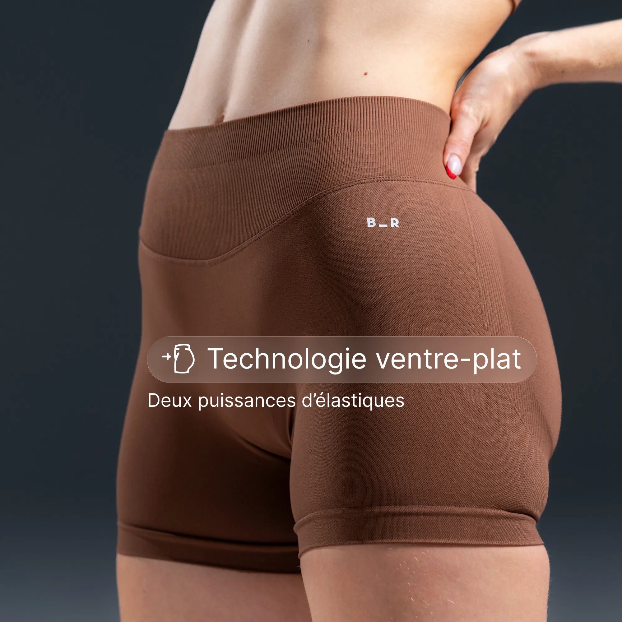 V2 Sculpt Shorts - Cocoa