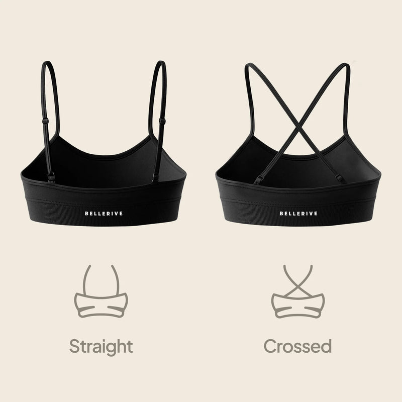 Sports Bra – Charcoal