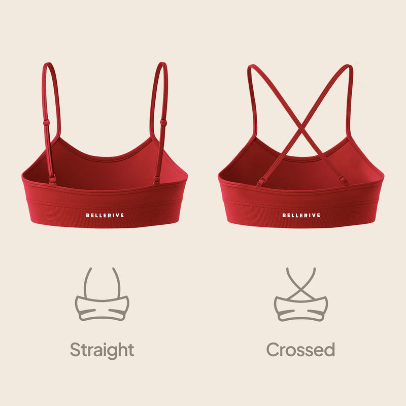 Sports Bra – Cherry